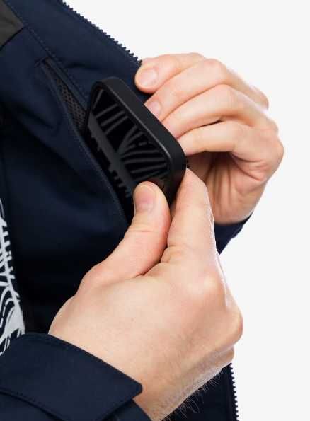 Мъжко ветроходно яке Helly Hansen Crew Hooded Midlayer 2 navy