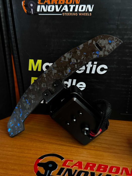 Padele Magnetice Carbon Forjat Albastru - BMW - Seria G - Seria F