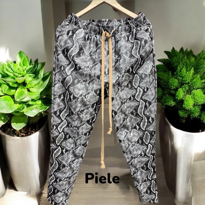 Pantaloni Piele, Animal print, calitate TOP
