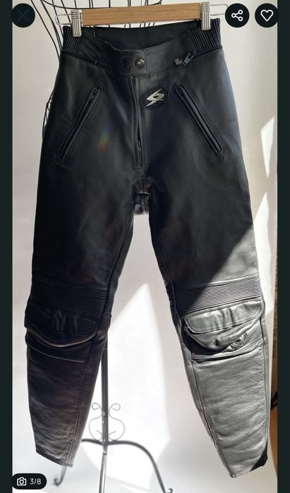Pantaloni din piele Skype dama