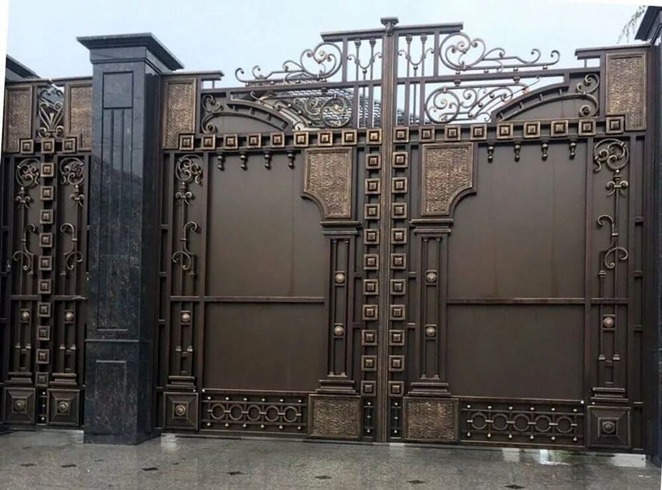 Покраска ворот ремонт реставрация Дарвоза Darvoza бо'йаш хизмати