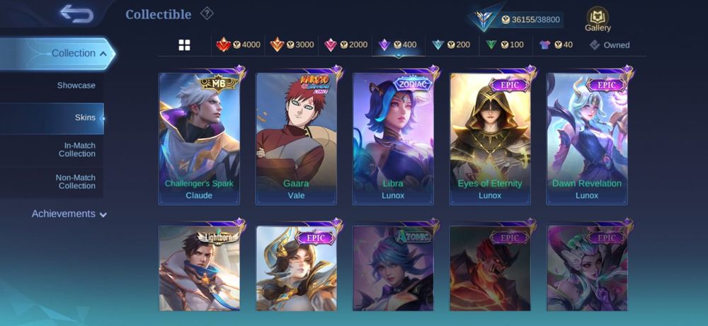 Аккаунт Mobile legends