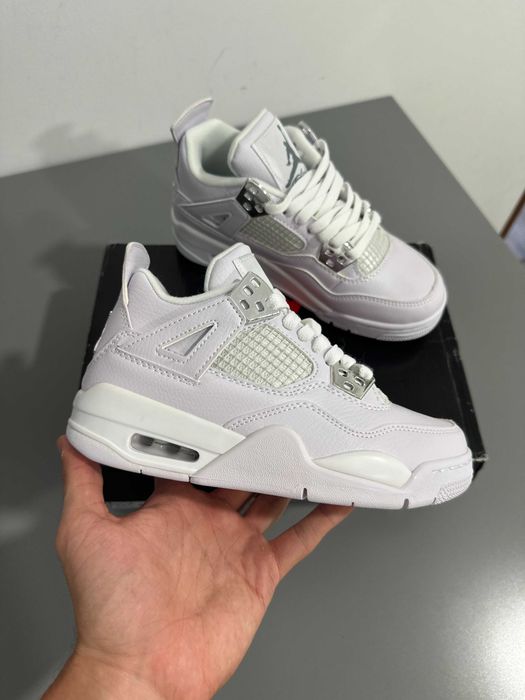 Air Jordan 4 Retro White Pure Money, marimea 36