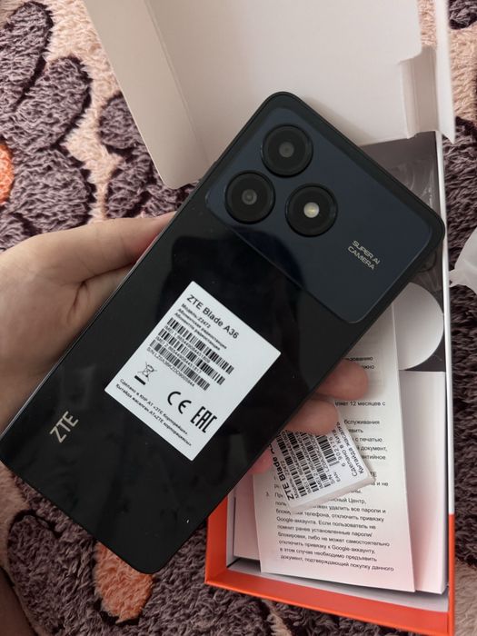 Новый телефон ZTE  A36