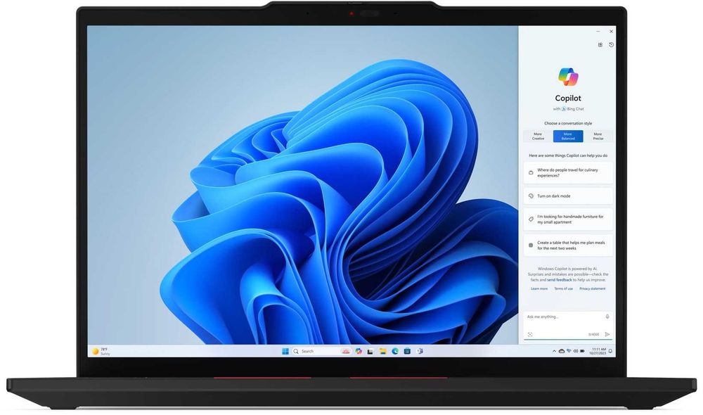 14" тъч ThinkPad T14 /Intel Core Ultra 5 135U 12-core /16GB DDR5/Win11
