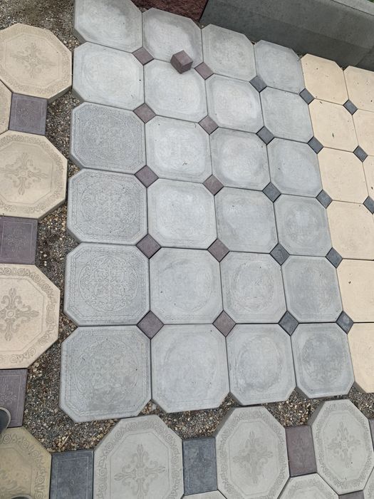 Тротуарная плитка, бордюры, брусчатка