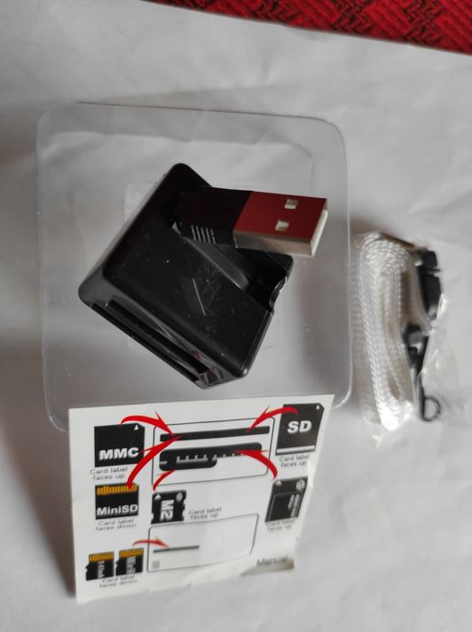 Adaptor pentru diferite carduri, SDcarduri

In perfecta stare de funct