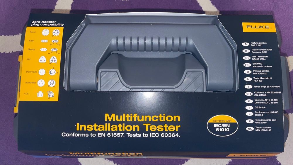 Fluke 1673 FC – NOU Calibrat Tester instalații electrice