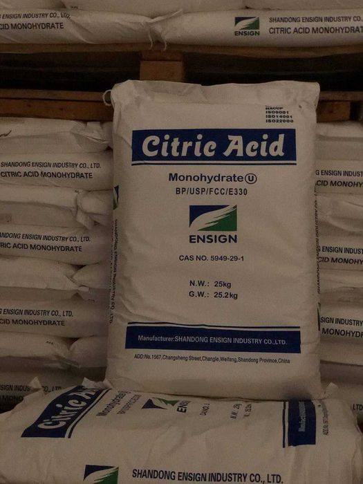 Limonnaya kislota monogidrat, anogidrat; Лимонная кислота