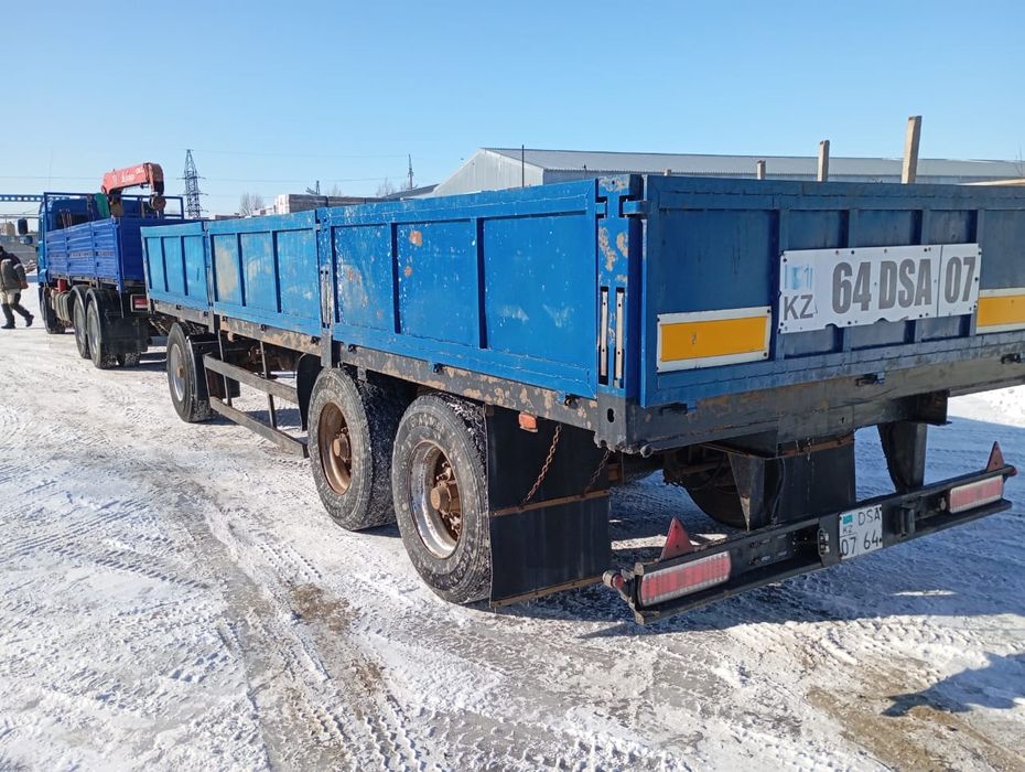 Продам манипулятор КамАЗ в сцепке с прицепом