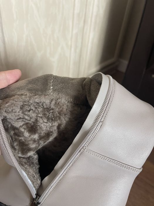 Сапоги натуралка