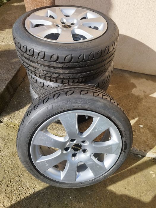 Jante aluminiu 5 x 108 anvelope vara Tigar