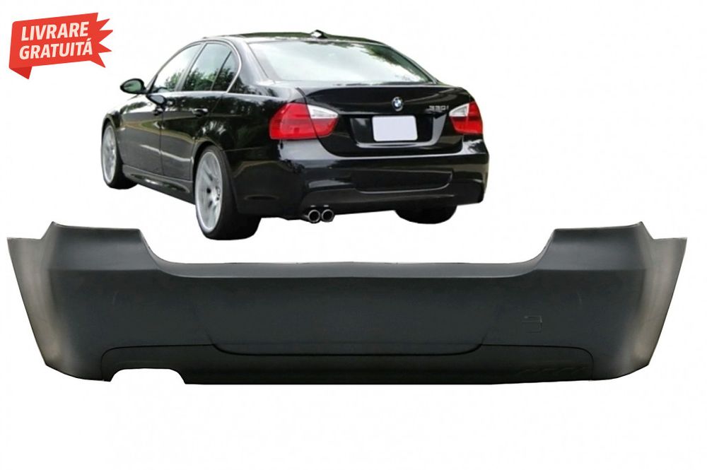 Bara spate BMW Seria 3 E90 Pre LCI (2005-2008) M-Technik Design