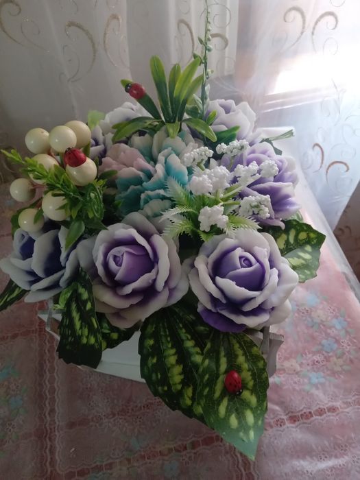 Мыльные цветы. Ароматные