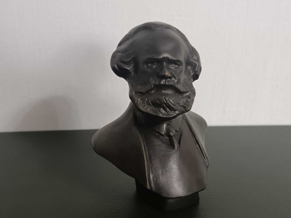 Бюст раритетный, бронза Карл Маркс 1929 год