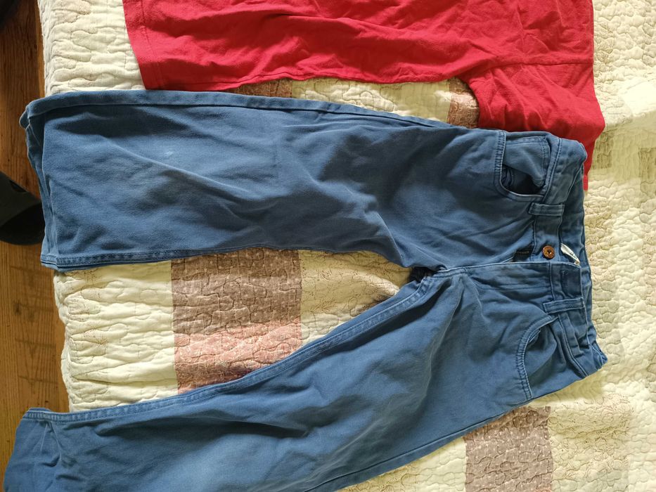 Джински и тениски за момче 10-12 г.