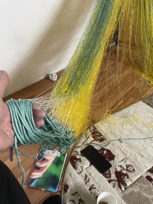 Plase de pescuit matase , trifilare