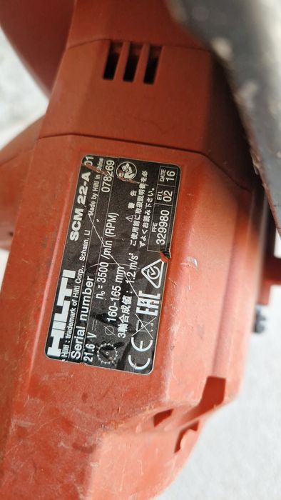 Fierăstrău circular Hilti a22