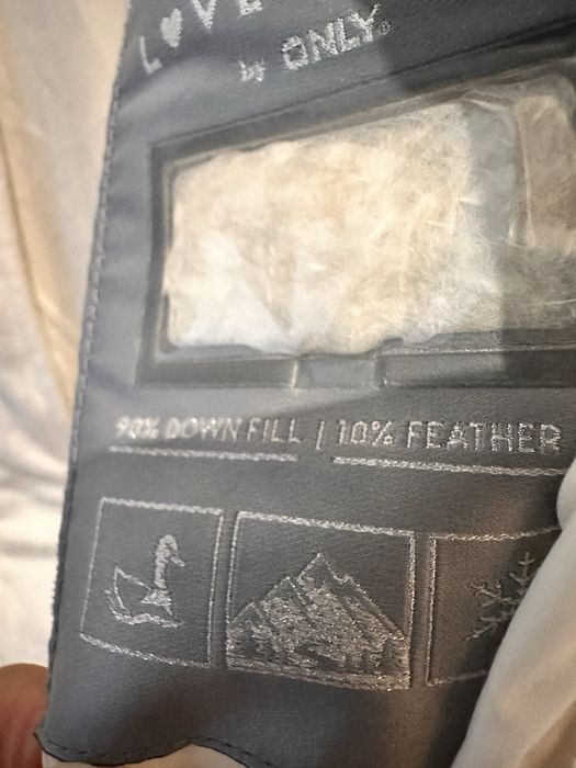 Зимно яке с гъши пух