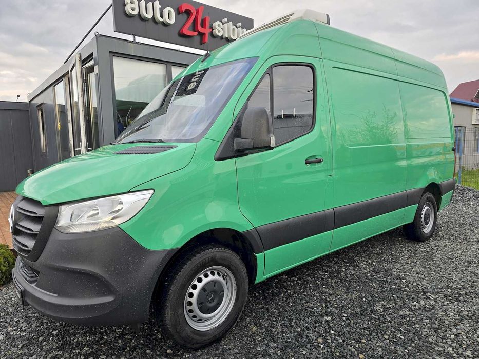 Mercedes-Benz Sprinter 314 CDI frigorific Termoking,motor 2.2 143 CP,tractiune spate,2021. Stare tehnica/estetica f.buna,camera marsarier,priza stationare.