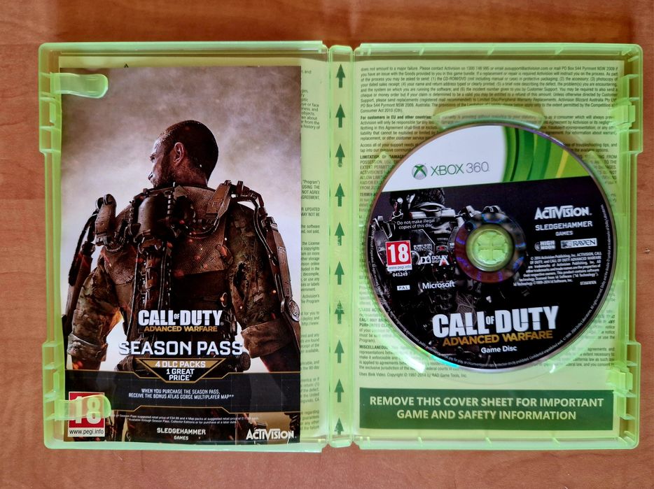 Call of Duty Advanced Warfare за Xbox 360