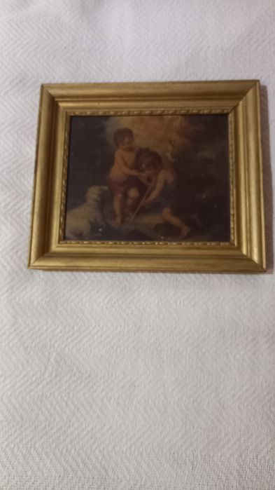 Vand 2 tablouri vechi înrămate superbe