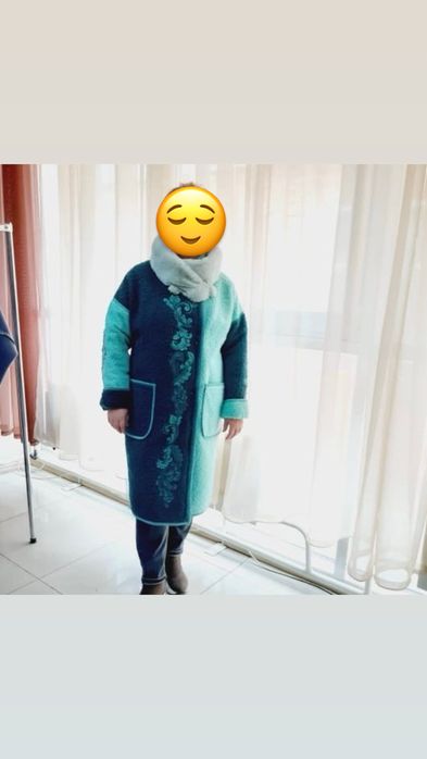 Продам польто ручной работы