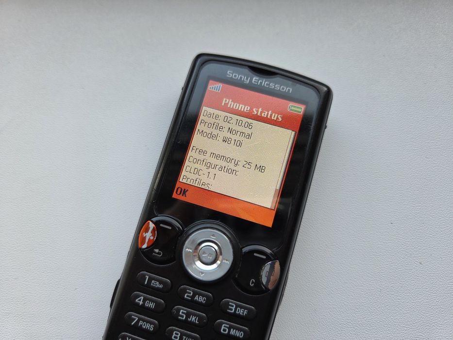 Sony Ericsson W810i