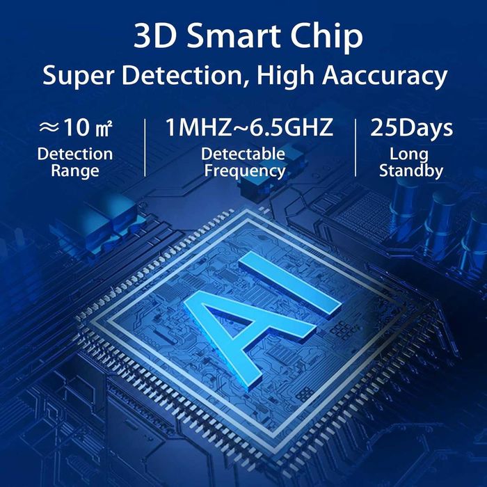 Детектор за скрита камера, GPS, подслушватели SIKVIO K18