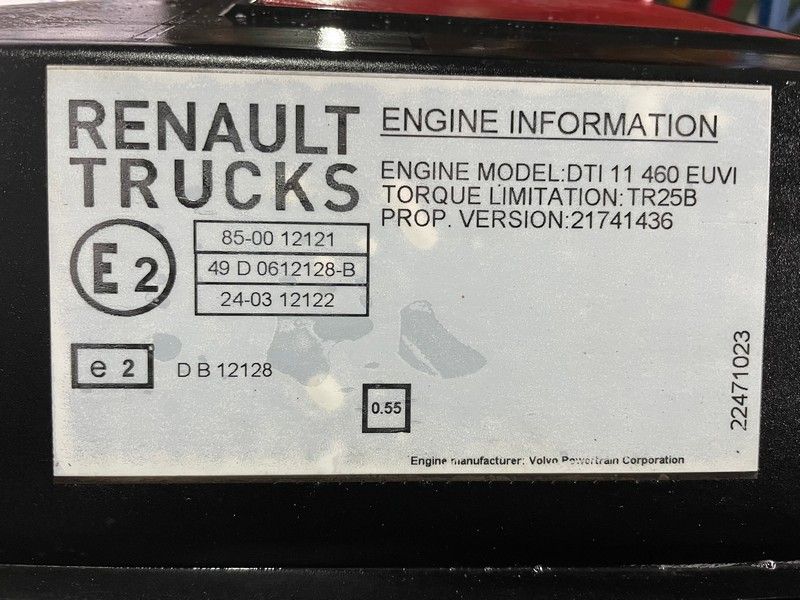 motor renault t dti 11 460cp e6 21741436