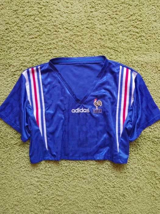 Tricou Fotbal Feminin Franta 1996/98