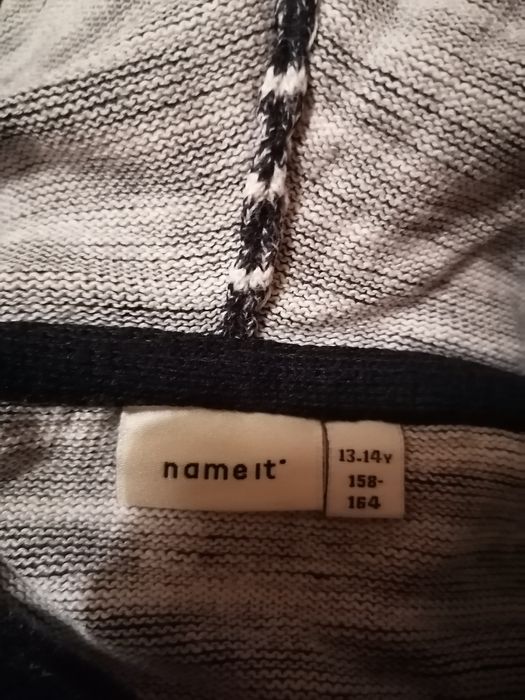 Пуловер с качулка за момче  name it