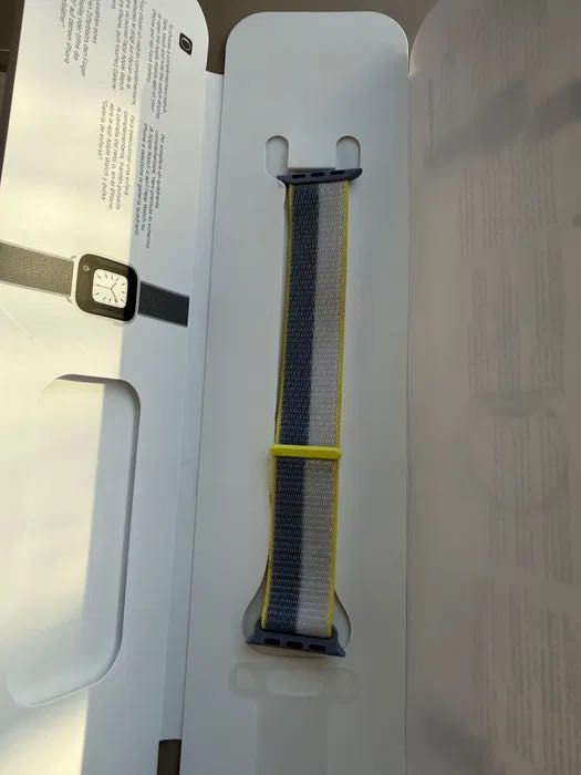 Curea Ceas Apple Watch 38/40/41 sport loop originala Liliac