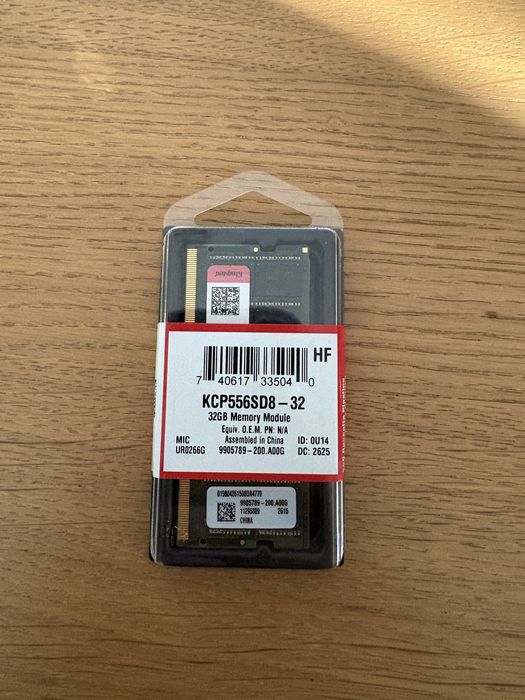Memorie laptop Kingston 32gb DDR5