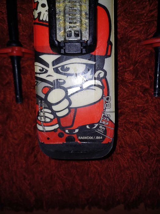 Vând schiuri copii Rossignol 80cm + bețe