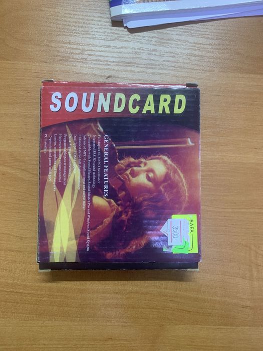 Продам звуковую карту PCI (Sound Card)