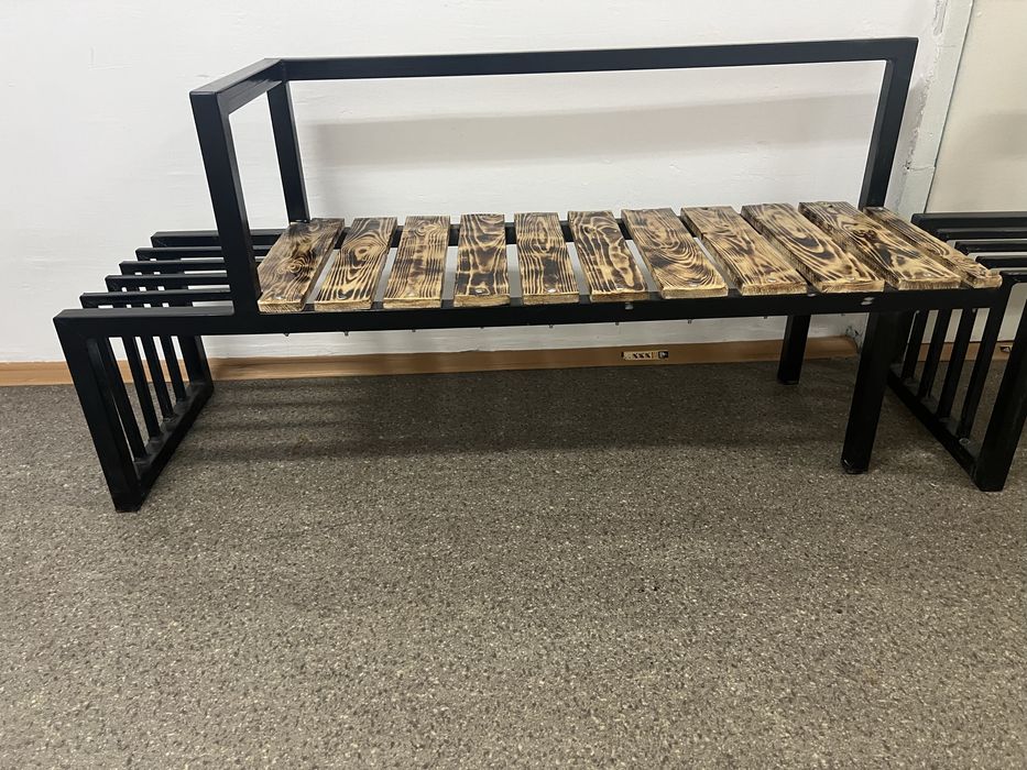 Скамейка со спинкой