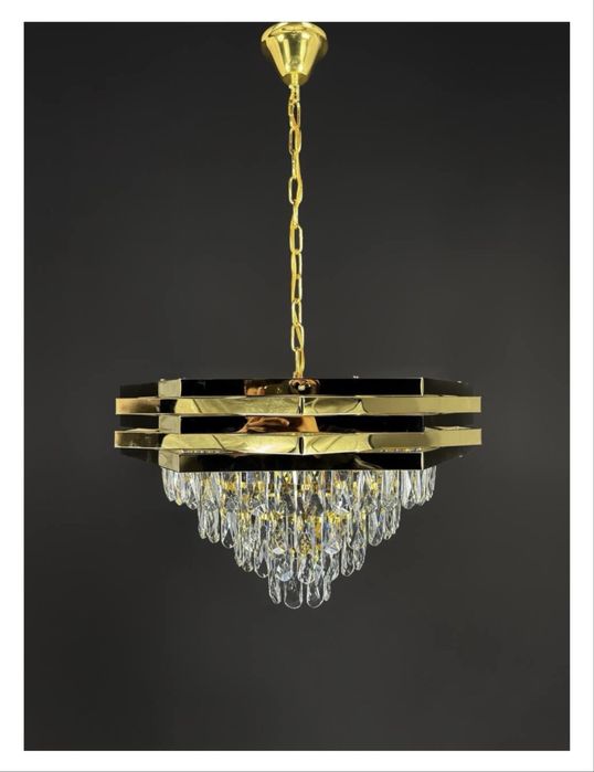 Люстра каскадная, кол-во ламп: 7 шт