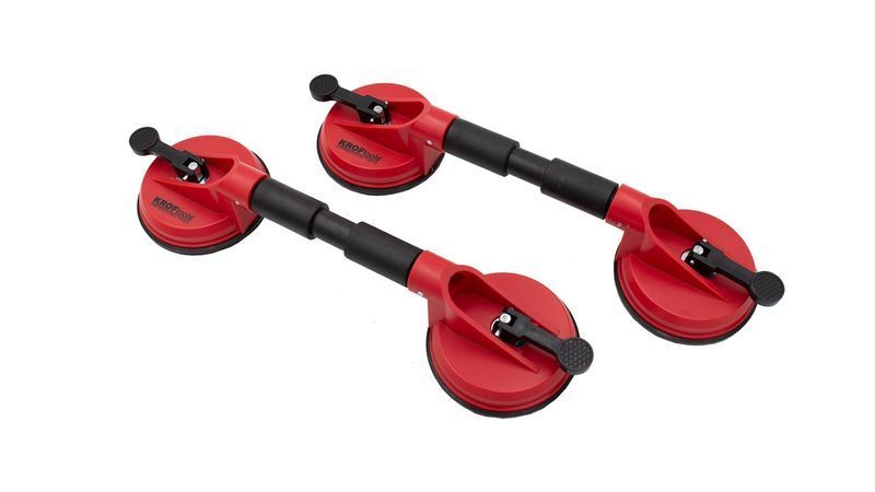 Комплект вендузи за демонтиране на предно стъкло + анкерна лента kroft