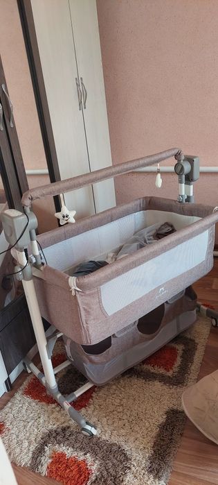 Электронный манеж, прикроватный