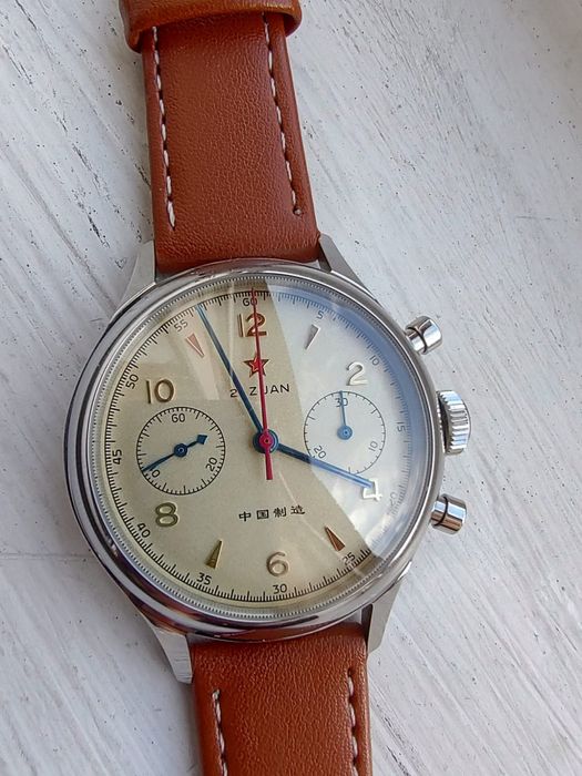 Cronograf ST1901 Seagull Red Star