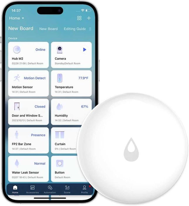 Интелигентен сензор за теч на вода Aqara – Защита от наводнения