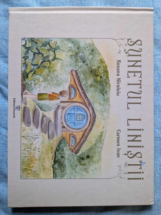 Sunetul liniștii, carte pentru copii ilustrata manual
