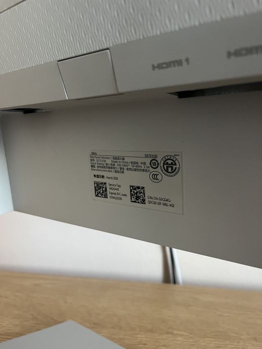 Monitor/Display 4k Dell S2721QS 27 inch