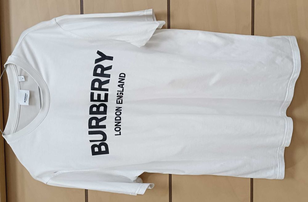 BurberryCotton Logo Printing Classic Short Sleeve