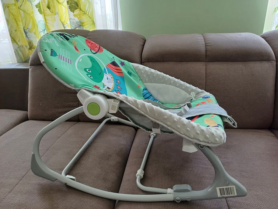 Chipolino шезлонг -люлка Baby Spa зелен