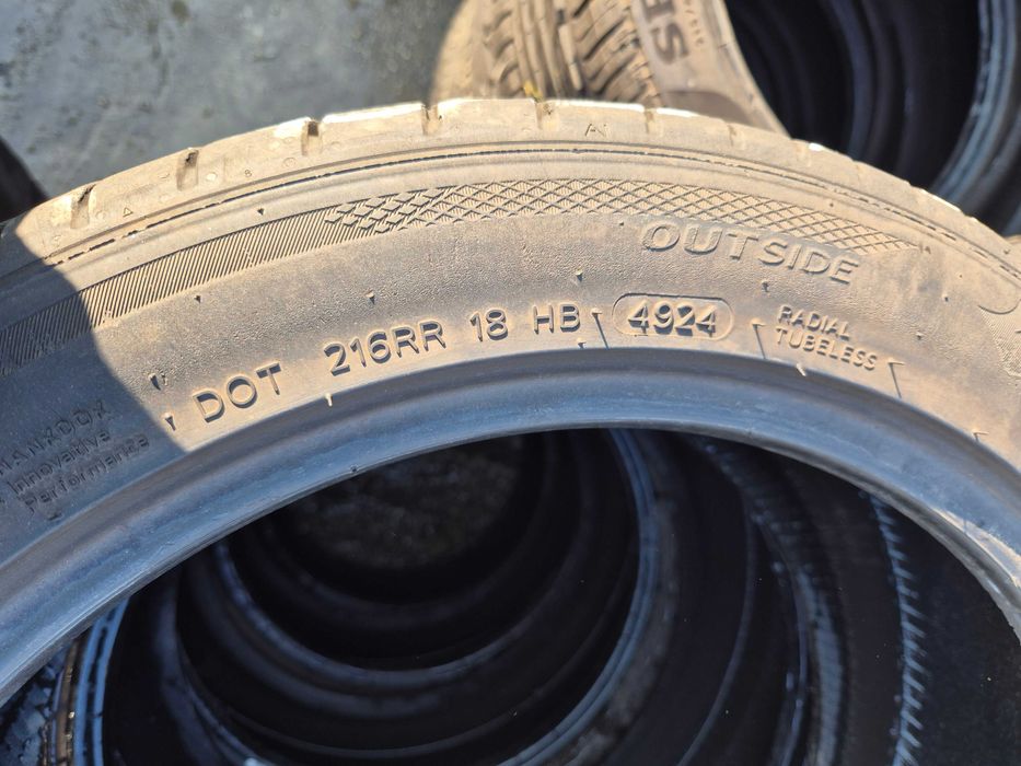 2 Anvelope de VARA - 225/45/17 - Hankook - CA UNELE NOI DOT 2024