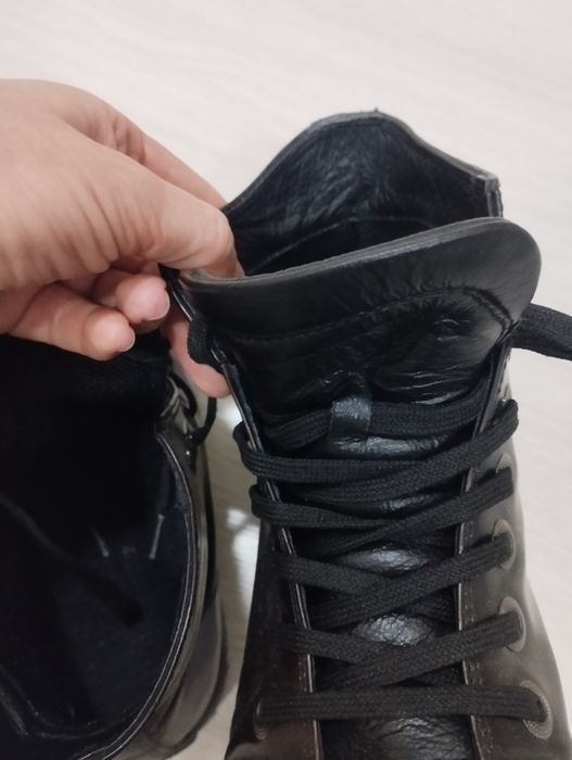 Боти българско производство естествена кожа 39 номер Кавалер