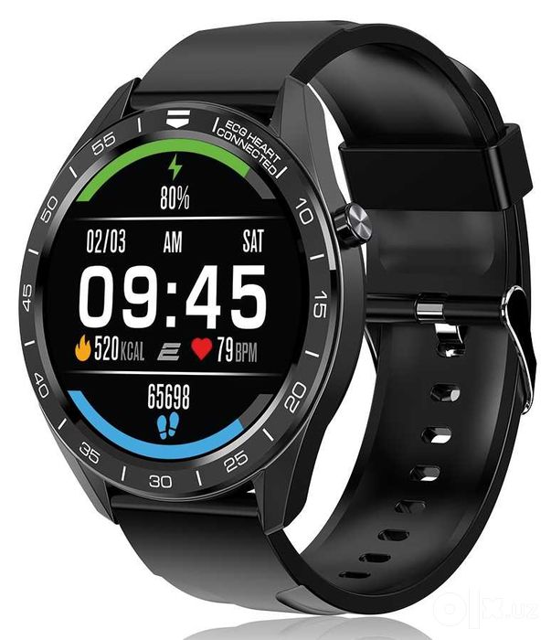 Smartwatch 2E Смарт-часы Motion GT 46 mm Black-Silver