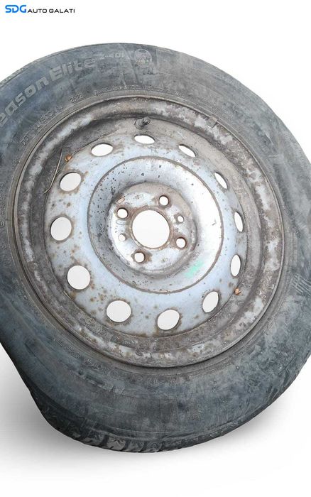 Janta Roata Tabla 175 70 R14 in 4 Prezoane Fiat Doblo 2001 - 2009 [MX0369]